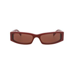 Gucci Square-Frame Recycled Acetate Sunglasses Red Mens